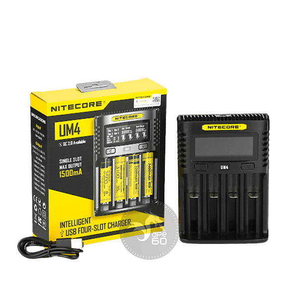 خرید شارژر چهارتایی نیتکور یو ام 4 NITECORE UM