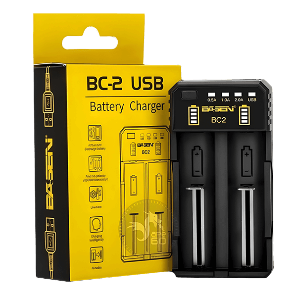 خرید شارژر دوتایی بی سی 2 بیسن BASEN BC-2 CHARGER