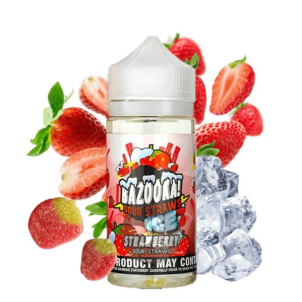 خرید جویس توت فرنگی یخ بازوکا (100 میل) BAZOOKA STRAWBERRY ICE