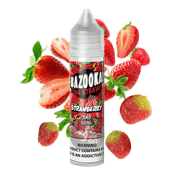 خرید جویس توتفرنگی بازوکا (60میل) BAZOOKA STRAWBERRY
