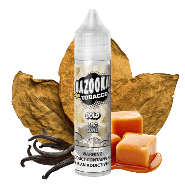 خرید جویس تنباکو کارامل وانیل بازوکا (60میل) BAZOOKA TOBACCO