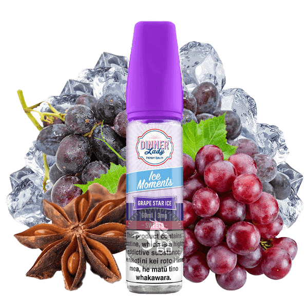 خرید جویس انگور انیسین یخ دینرلیدی (60میل) DINNER LADY GRAPE STAR ICE