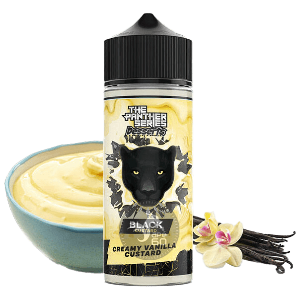خرید جویس کاستارد وانیل دکتر ویپز (120میل) DR.VAPES BLACK CUSTARD