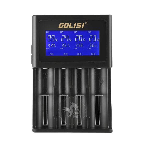 خرید شارژر چهارگانه‌ی گلیسی GOLISI S4 2.0 WITH LCD
