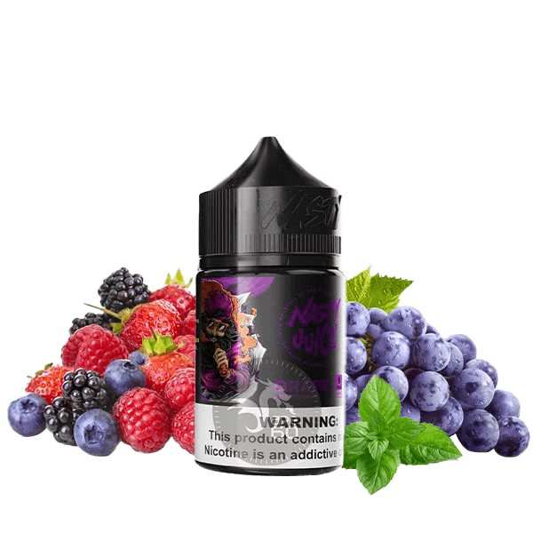 خرید جویس انگور قرمز نستی (60میل) NASTY ASAP GRAPE