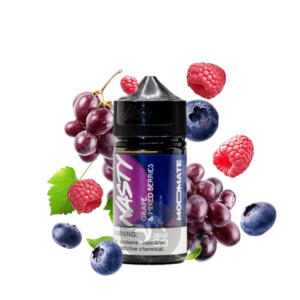 خرید جویس انگور بلوبری تمشک نستی (60میل) NASTY MODMATE GRAPE MIX BERRIES