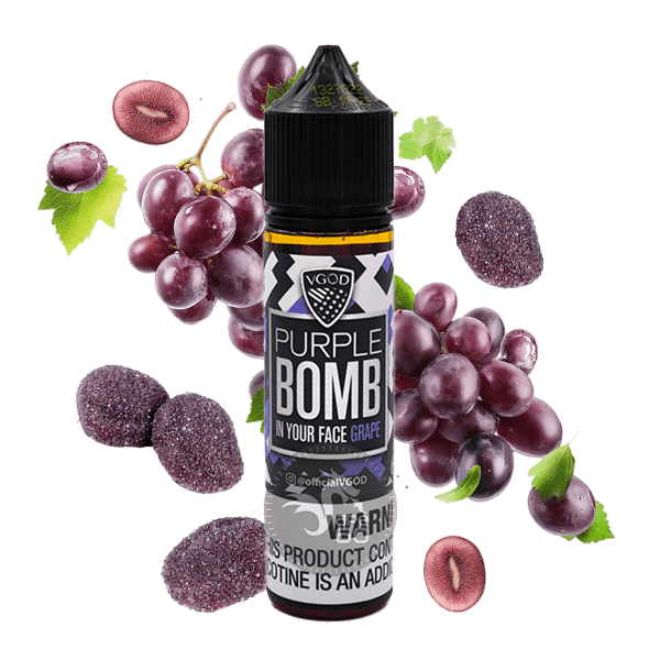 خرید جویس بمب انگور ویگاد (60میل) VGOD PURPLE BOMB