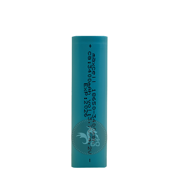 خرید باتری شارژی لیتیوم یون 18650 مکسل MAXCELL 3400mAh