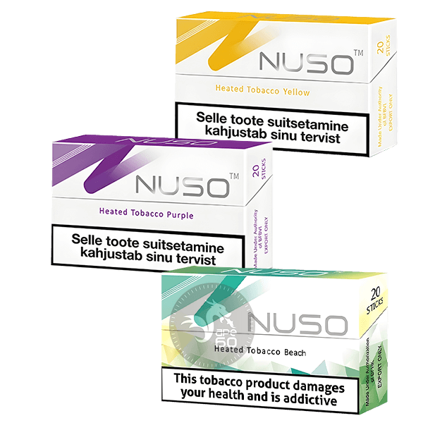 خرید سیگار نوسو در طعم های مختلف NUSO HEATED TOBACCO