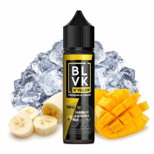 خرید جویس موز انبه یخ بی ال وی کی (60میل) BLVK MANGO BANANA ICE–N’ YELLOW SERIES