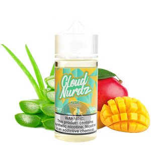 خرید جویس آلوئه‌ورا انبه کلود نوردز (100 میل) CLOUD NURDZ ALOE MANGO