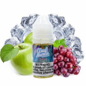 خرید سالت انگور سیب یخ (30میل) CLOUD NURDZ ICED GRAPE APPLE