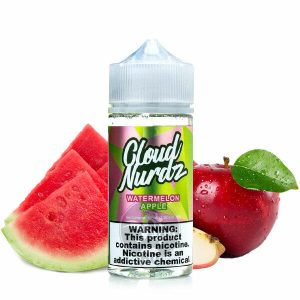 خرید جویس هندوانه سیب کلود نوردز (100میل) CLOUD NURDZ WATERMELON APPLE