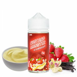 خرید جویس توت فرنگی کاستارد (100میل) CS MONSTER STRAWBERRY