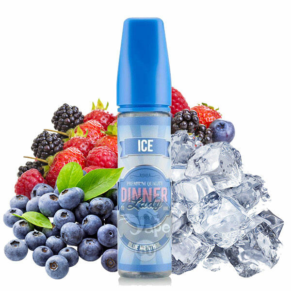 خرید جویس بلوبری یخ دینرلیدی (60میل) DINNER LADY BLUE MENTHOL ICE