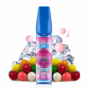 خرید جویس آدامس بادکنکی یخ دینرلیدی (60میل) DINNER LADY BUBBLE TROUBLE ICE