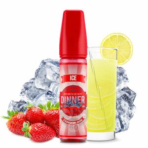 خرید جویس توت فرنگی و لیمو یخ دینرلیدی (60 میل) DINNER STRAWBERRY BIKINI ICE
