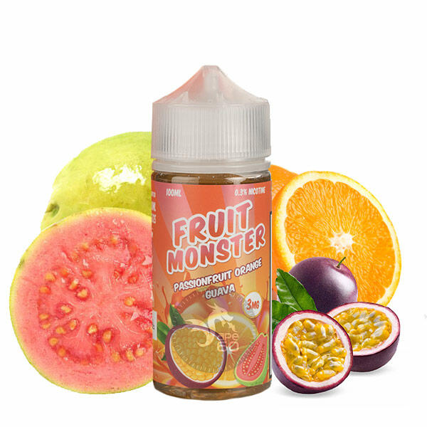 خرید جویس پشن فروت پرتقال گوآوا (100میل) FT MONSTER PASSIONFRUIT ORANGE GUAVA