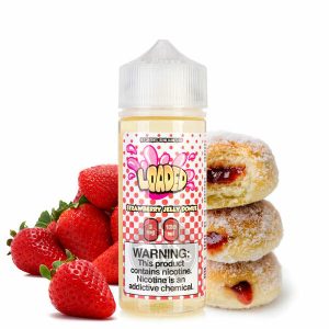 خرید جویس ژله توت‌فرنگی و دونات (120میل) LOADED STRAWBERRY JELLY DONUT