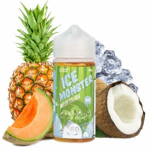 خرید جویس آناناس نارگیل طالبی یخ (100میل) ICE MONSTER MELON COLADA