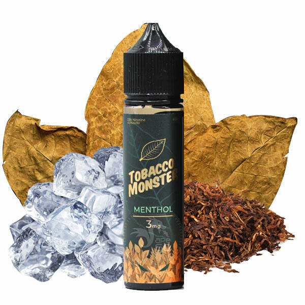خرید جویس تنباکو یخ مانستر (60میل) TOBACCO MONSTER MENTHOL
