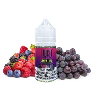 سالت انگور بلوبری توت‌فرنگی توئیست (30میل) TWIST PURPLE BERRY