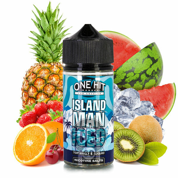 خرید جویس میوه های گرمسیری وان هیت (100میل) ONE HIT ISLAND ICE