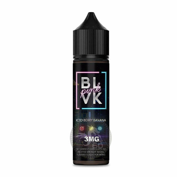 خرید جویس توت فرنگی موز یخ بی ال وی کی (60میل) BLVK ICED BERRY BANANA–PINK SERIES