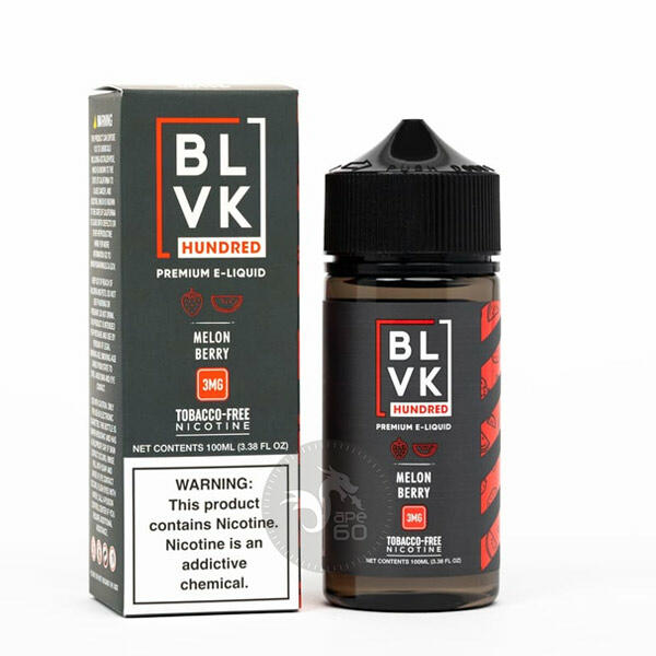 خرید جویس هندوانه توت‌فرنگی بی ال وی کی (100 میل) BLVK MELON BERRY – HUNDRED SERIES