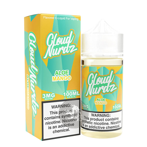 خرید جویس آلوئه‌ورا انبه کلود نوردز (100 میل) CLOUD NURDZ ALOE MANGO