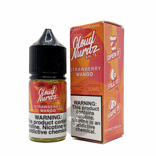 خرید سالت انبه توت فرنگی (30میل) CLOUD NURDZ STRAWBERRY MANGO