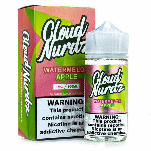 خرید جویس هندوانه سیب کلود نوردز (100میل) CLOUD NURDZ WATERMELON APPLE