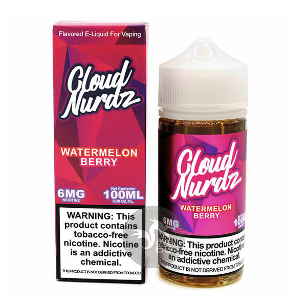 خرید جویس هندوانه بلوبری کلود نوردز (100میل) CLOUD NURDZ WATERMELON BERRY