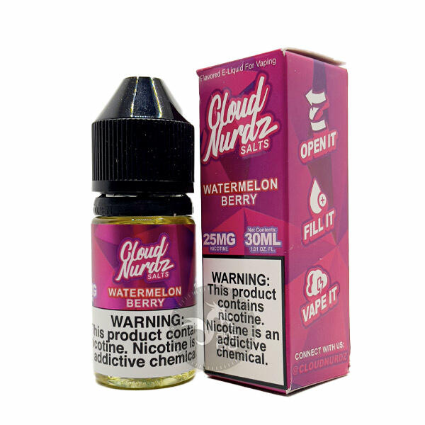 سالت هندوانه بلوبری کلود نوردز (30میل) CLOUD NURDZ WATERMELON BERRY