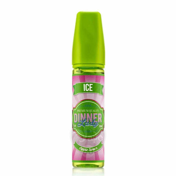 خرید جویس پاستیل سیب یخ (60میل) DINNER LADY APPLE SOURS ICE