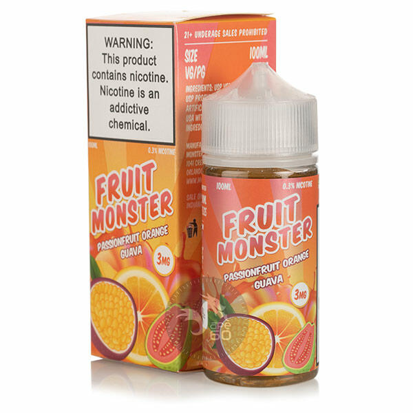 خرید جویس پشن فروت پرتقال گوآوا (100میل) FT MONSTER PASSIONFRUIT ORANGE GUAVA