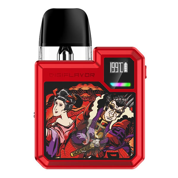 خرید پاد سیستم دیجی کیو گیک ویپ GEEK VAPE DIGI-Q رنگ Samurai Red