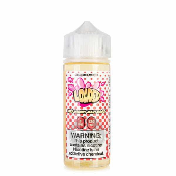 خرید جویس ژله توت‌فرنگی و دونات (120میل) LOADED STRAWBERRY JELLY DONUT