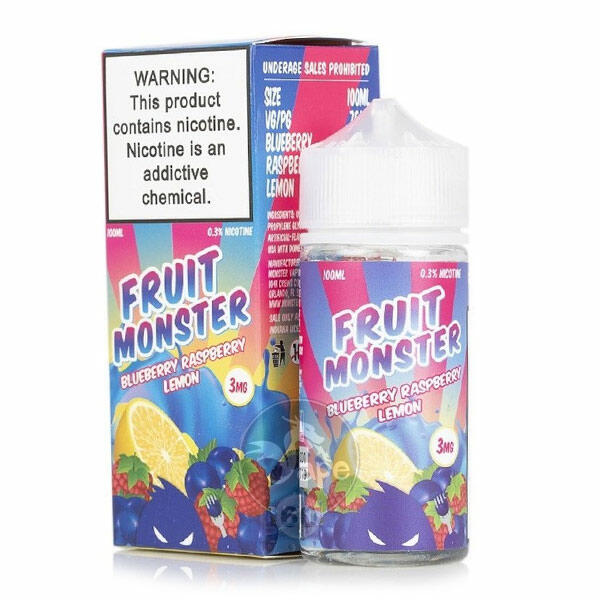 خرید جویس تمشک لیمو (100میل) FT MONSTER BLUEBERRY RASPBERRY LEMON