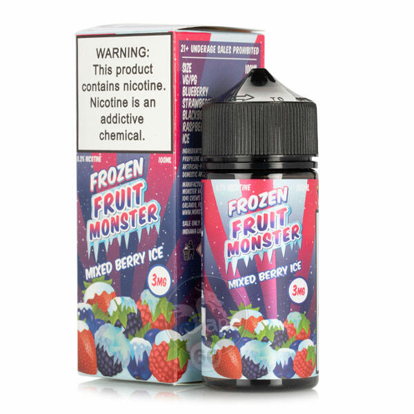 خرید جویس بلوبری تمشک یخ (100میل) FRZ MONSTER MIXED BERRY ICE