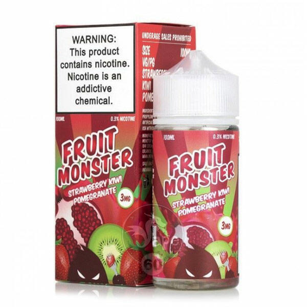 خرید جویس کیوی انار مانستر (100 میل) FT MONSTER STRAWBERRY KIWI POMEGRANATE