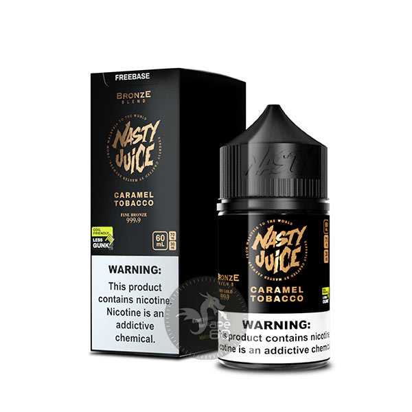 خرید جویس تنباکو کارامل نستی (60میل) NASTY BRONZE BLEND