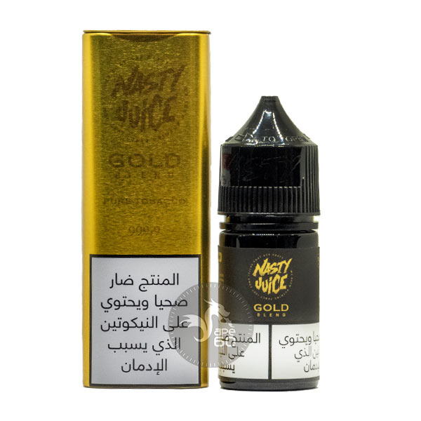 خرید جویس تنباکو بادام نستی (30 میل) NASTY GOLD BLEND