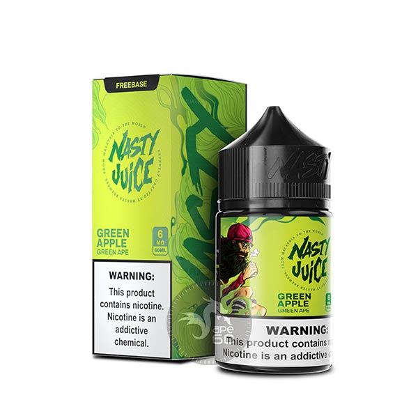 خرید جویس سیب سبز نستی (60میل) NASTY GREEN APE