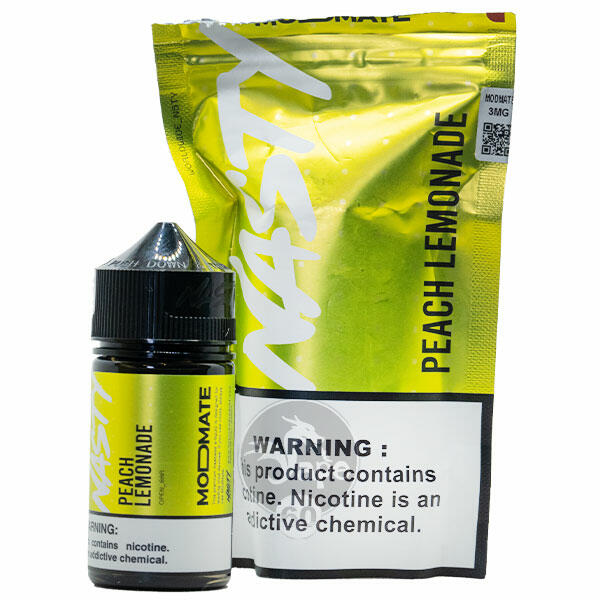 خرید جویس لیموناد هلو نستی (60میل) NASTY MODMATE PEACH LEMONADE