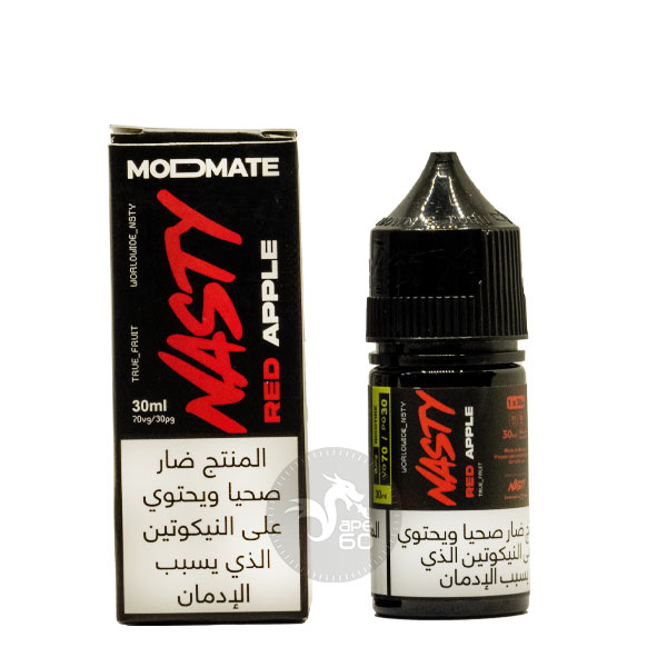 خرید جویس سیب قرمز نستی (30 میل) NASTY MODMATE RED APPLE