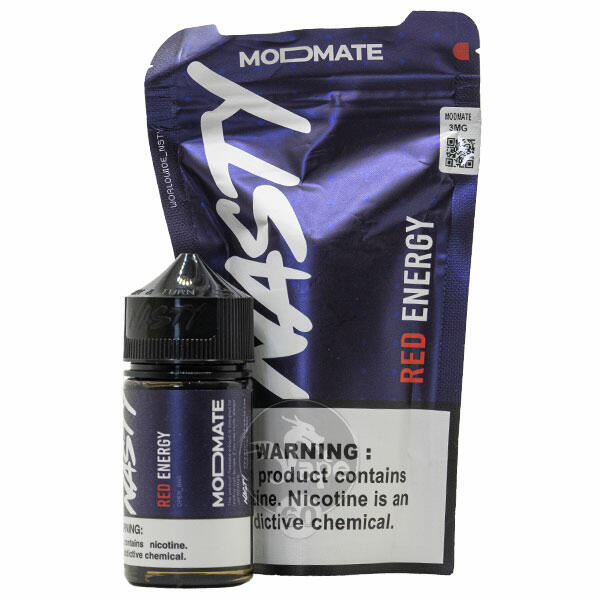 خرید جویس نوشابه نستی (60میل) NASTY MODMATE RED ENERGY