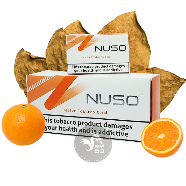 سیگار نوسو در طعم های مختلف NUSO HEATED TOBACCO NUSO-HEATED-TOBACCO-coral.jpg
