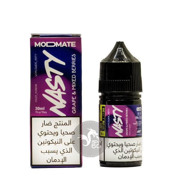 خرید جویس انگور بلوبری تمشک نستی (30 میل) Nasty Modmate Grape Mixed Berries
