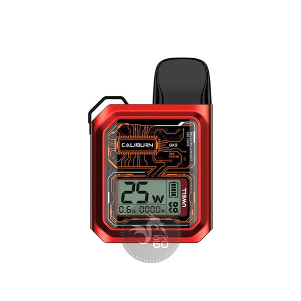 خرید پاد سیستم کالیبرن جی کی 3 یوول UWELL CALIBURN GK3 رنگ Red